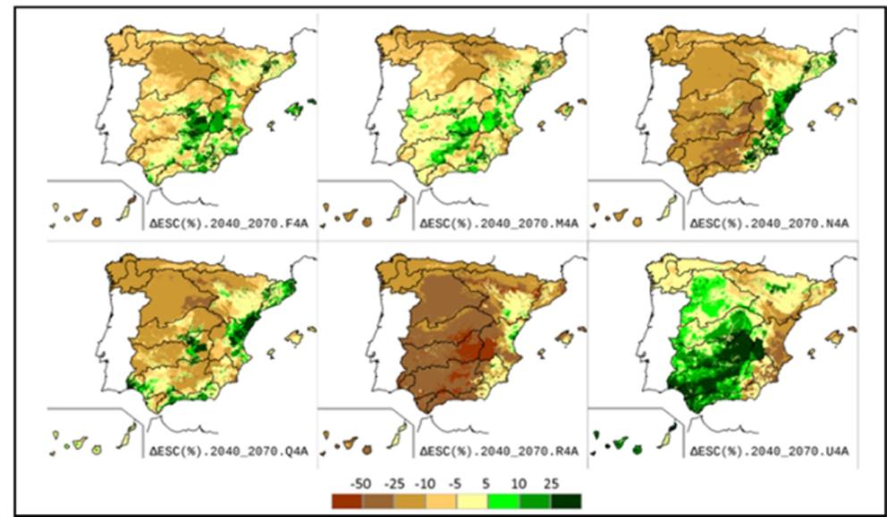Evaluación del impacto del cambio climático en los recursos hídricos y sequías en España (3)