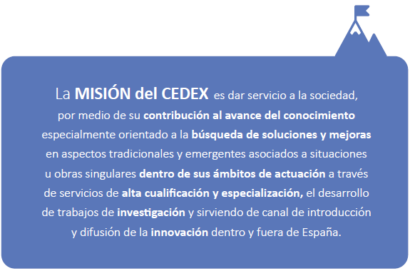 Misión del CEDEX