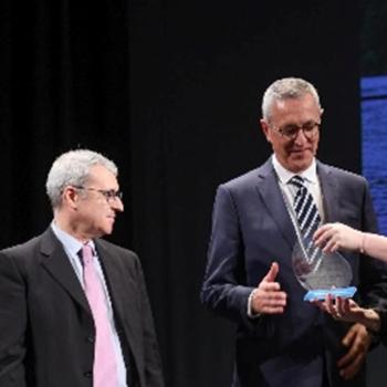 El CEH-CEDEX recogiendo el Premio Lorenzo Pardo